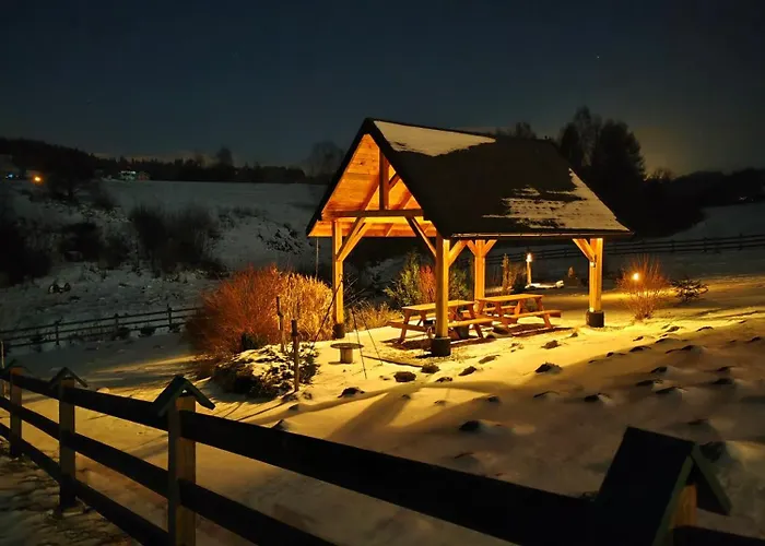 Leśna Przystań - Całoroczne Domek alpejski *